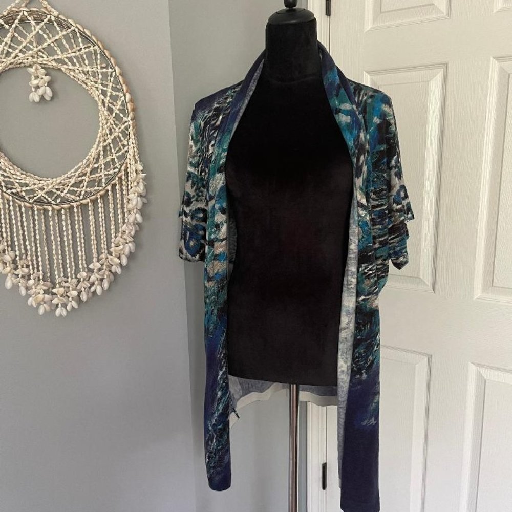 Chico's Peacock Colored Sweater